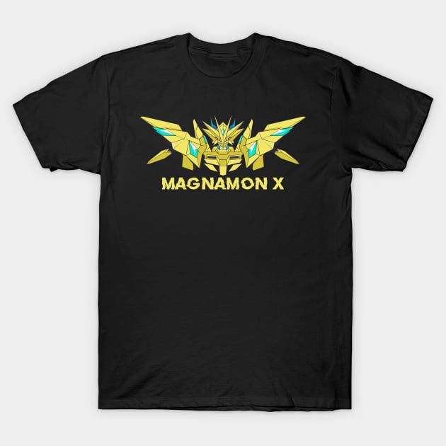 digimon magnamon X T-Shirt by DeeMON